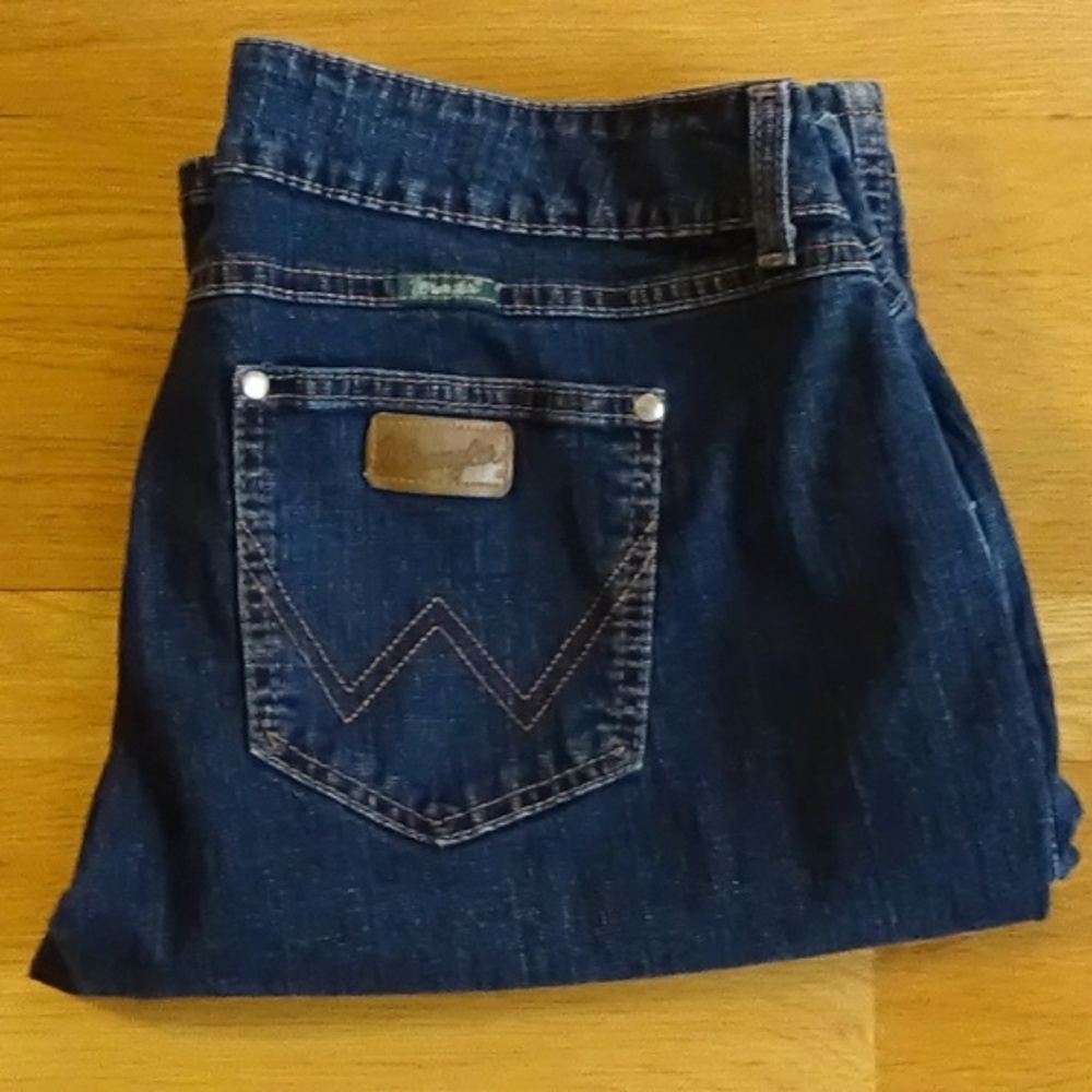 Wrangler premium patch jeans